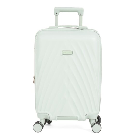 VINCE CAMUTO Green 20in Hazel Hardside Carry-on Spinner With Packing Cubes - Picture 1 of 2
